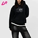 spider hoodie black